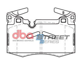Pastiglie freni Street Series ceramico - asse anteriore - Mini Mini Clubman (R55) 2008-2015 / Mini Mini Cabrio (R57) 2008-2016 / Mini Mini Coupé (R58) 2011-2015 (+2 modelli)