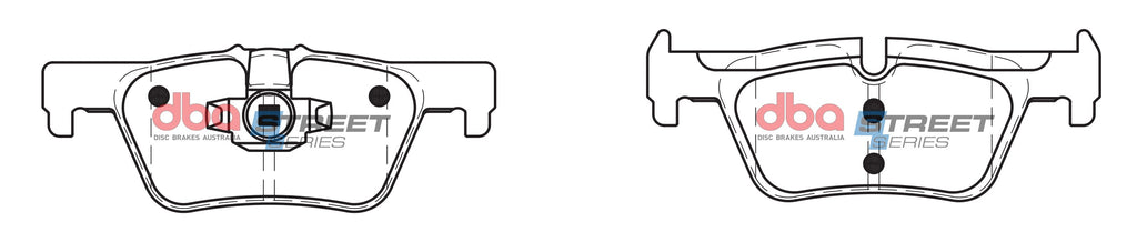 Pastiglie freni Street Series ceramico - asse posteriore - BMW Serie 1 (F20) 114 2012-2016 / BMW Serie 1 (F20) 116 2011-2019 / BMW Serie 1 (F20) 118 2011-2019 / BMW Serie 1 (F20) 120 2011-2019 (+61 modelli)