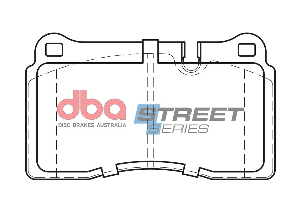 Pastiglie freni Street Series Semi metallic - asse anteriore - AC MK 6 2009 / Aston Martin DB9 2003-2012 / Aston Martin Vantage 2004-2012 / BMW B10 (E39) 2002-2004 / Chevrolet Camaro (5th Gen) 2014-2015 (+17 modelli)
