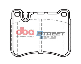 Pastiglie freni Street Series ceramico - asse anteriore - Mercedes-Benz C-Class (W203) 2001-2007 / Mercedes-Benz C-Class (W203) C320 TD 2005-2007 / Mercedes-Benz C-Class (W203) C350 2005-2007 (+8 modelli)