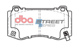 Pastiglie freni Street Series ceramico - asse anteriore - Chrysler 300C 2006-2011 / Dodge Challenger 2008-2015 / Dodge Charger 2006-2015 / Dodge Magnum 2005-2008 / Jeep Grand Cherokee 2006-2011