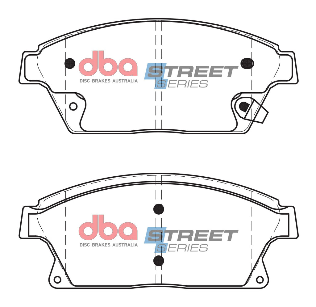 Pastiglie freni Street Series ceramico - asse anteriore - Chevrolet Cruze (J300) 2009-2016 / Chevrolet Orlando 2011-2015 / Chevrolet Trax 2013 / Chevrolet Volt 2011 / Opel Ampera 2012-2019 (+13 modelli)