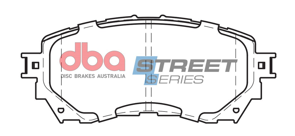 Pastiglie freni Street Series ceramico - asse anteriore - Mazda 6 GJ 2012-2016 / Mazda 6 GL 2016-2018