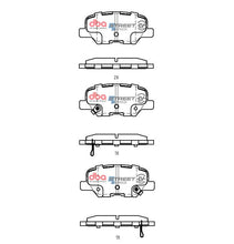 Carica l'immagine nel visualizzatore di Gallery, Pastiglie freni Mitsubishi Outlander ZJ &amp; ZK Phev Hybrid 2014 2019 R - Citroen C4 Aircross 2012-2018 / Mazda 6 GJ 2012-2016 / Mitsubishi ASX 2012-2016 / Mitsubishi Outlander 2012-2018 / Peugeot 4008 2012-2019