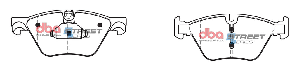 Pastiglie freni Street Series ceramico - asse anteriore - BMW Serie 5 (F10) 518 2013-2017 / BMW Serie 5 (F10) 520 2010-2017 / BMW Serie 5 (F10) 523 2010-2012 / BMW Serie 5 (F10) 525 2010-2017 (+11 modelli)