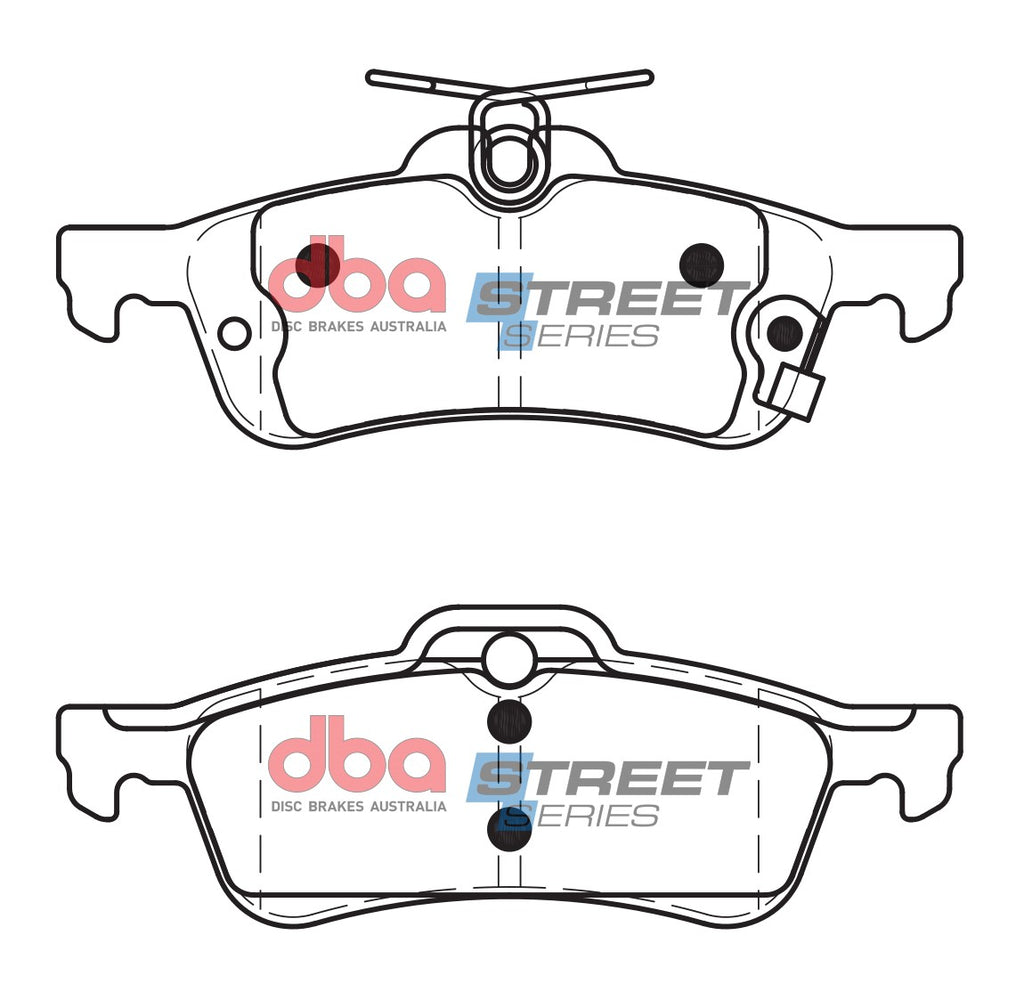 Pastiglie freni Street Series ceramico - Honda Civic (9th Gen) FK 2012-2017 / Honda Civic (9th Gen) FK2 2015-2017 / Honda Civic Tourer 2014-2017