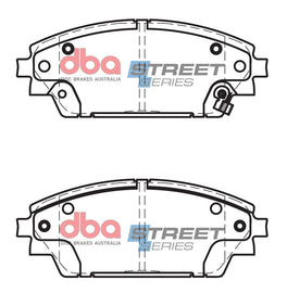 Pastiglie freni Street Series ceramico - asse anteriore - Mazda 3 BM 2013-2016 / Mazda 3 BN 2016-2019 / Mazda CX-3 2015-2020 / Mazda CX-30 2019 / Mazda CX-30 AWD 2019