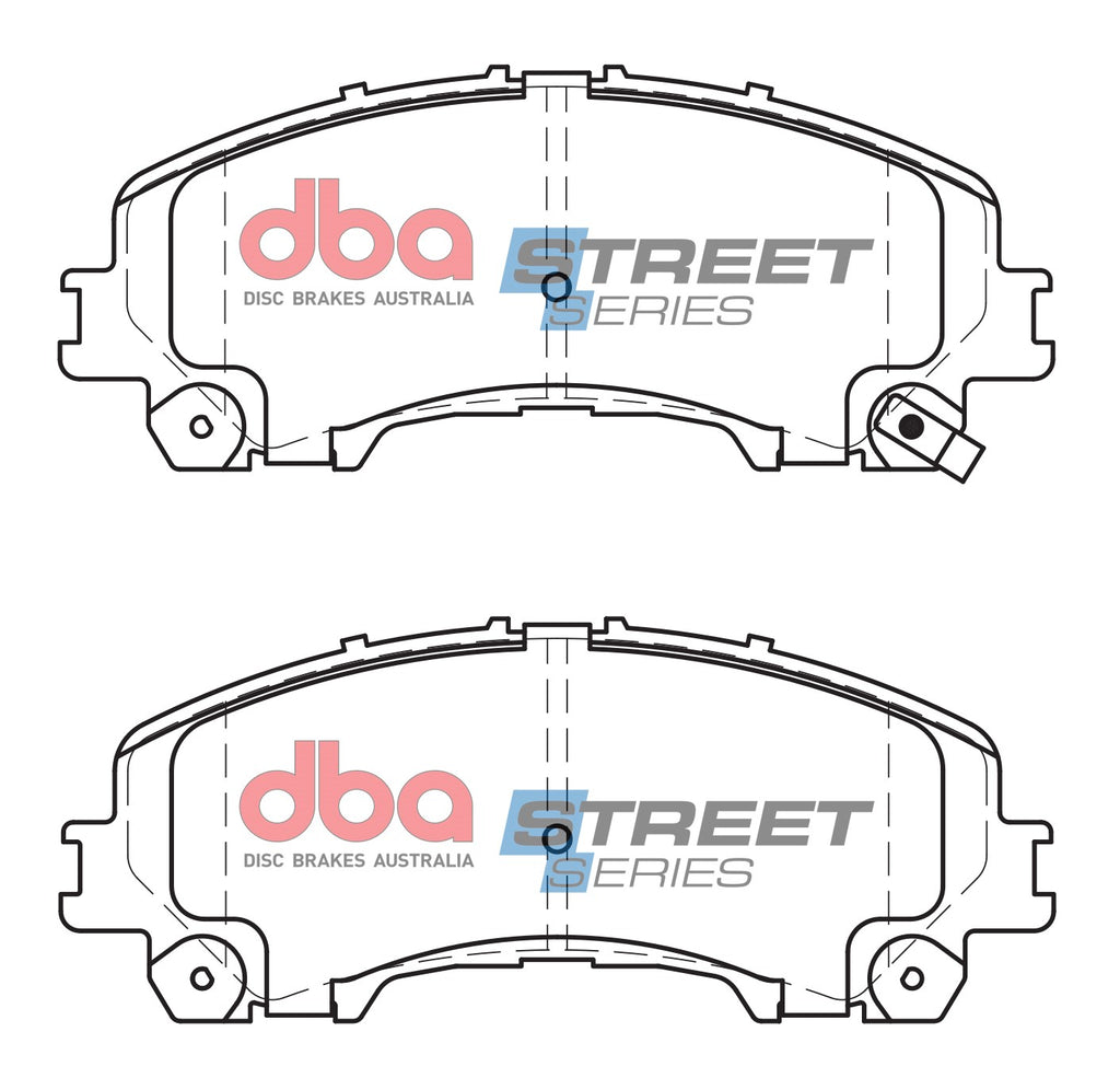 Pastiglie freni Street Series ceramico - asse anteriore - Chevrolet Colorado 2015 / Holden Colorado 2015 / Infiniti Q50 2013-2020 / Infiniti Q50 Sport 2013-2020 / Infiniti Q60 Coupé 2016-2020 (+3 modelli)