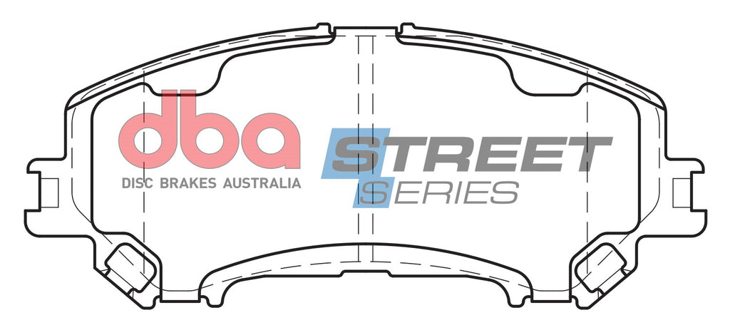 Pastiglie freni Street Series ceramico - asse anteriore - Nissan Qashqai (J11) 2014-2019 / Nissan X-Trail 2019 / Nissan X-Trail 5 Seat 2014-2015 / Renault Kadjar 2015-2019 / Renault Koleos 2 2017-2019