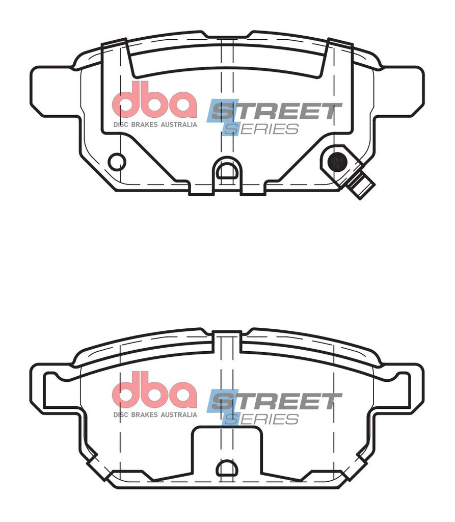 Pastiglie freni Street Series ceramico - asse posteriore - Suzuki SX4 S-Cross 2013-2016 / Suzuki Swift 2010-2021 / Suzuki Swift SZ2 2010-2017 / Suzuki Swift SZ4 2010-2017 / Suzuki Swift Z32 2011-2017 (+1 modelli)