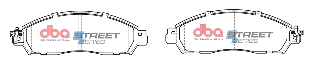 Pastiglie freni Street Series ceramico - asse anteriore - Nissan Leaf 2017 / Nissan NP300 Navara D23 2014-2019 / Renault Alaskan 2017