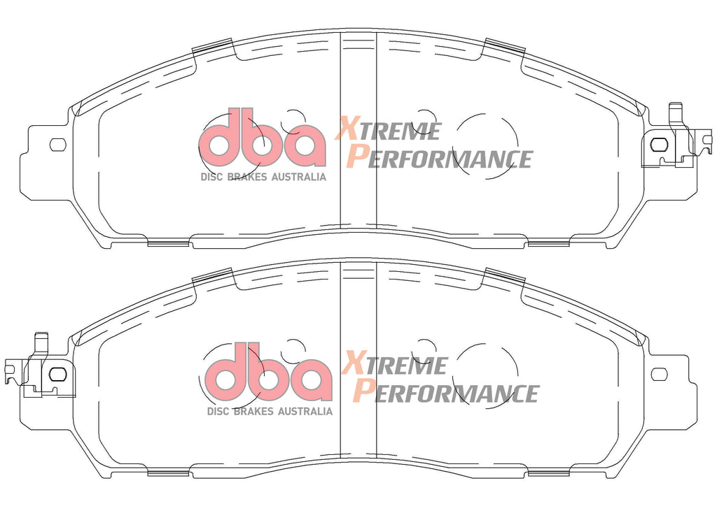 Kit dischi e pastiglie Xtreme Performance T3 scanalato - DBA42182S-2374XP