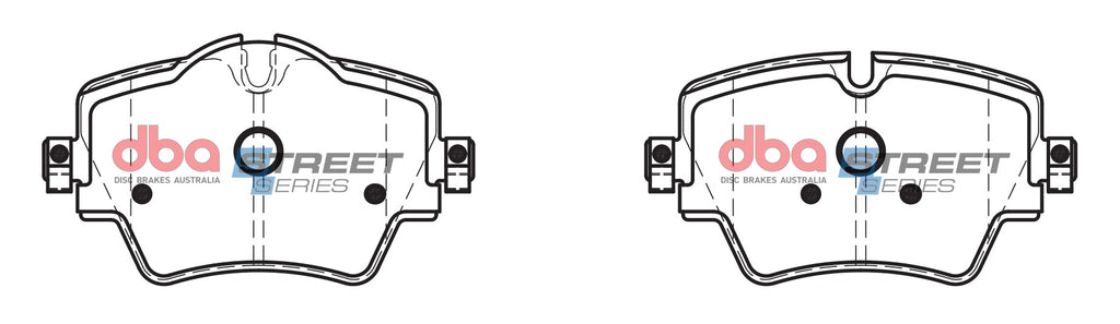 Pastiglie freni Street Series ceramico - asse anteriore - BMW Serie 1 (F40) 116 2019 / BMW Serie 1 (F40) 118 2019 / BMW Serie 1 (F40) 120 2019 / BMW Serie 1 (xDrive F40) 120 2019 (+39 modelli)