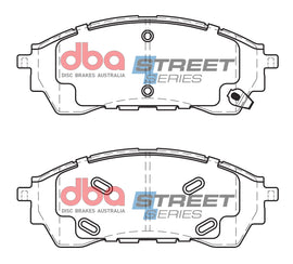 Pastiglie freni Street Series ceramico - asse anteriore - Ford Ranger 2019-2023 / Ford Ranger (4th Gen) 2023-2025 / Volkswagen Amarok (Mk2) 2022