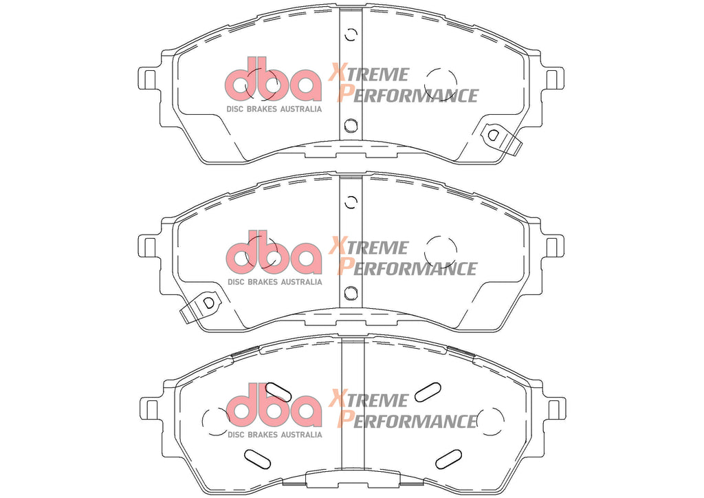 Kit dischi e pastiglie Xtreme Performance T3 scanalato - Ford Ranger 2019-2023 - DBA42137S-2379XP