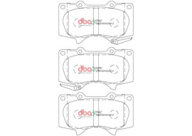 Pastiglie freni Street Performance - asse anteriore - Toyota Fortuner AN150 / 160 2016 / Toyota Hi-Lux 2023