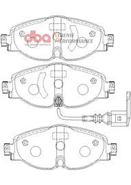 Pastiglie freni Xtreme Performance - asse anteriore - Audi A1 GB 2018 / Audi A3 8V 2012-2020 / Audi A3 8Y 2020-2023 / Audi A3 Cabrio 8V 2014-2020 / Audi A3 Cabrio quattro 8V 2014-2020 (+37 modelli)