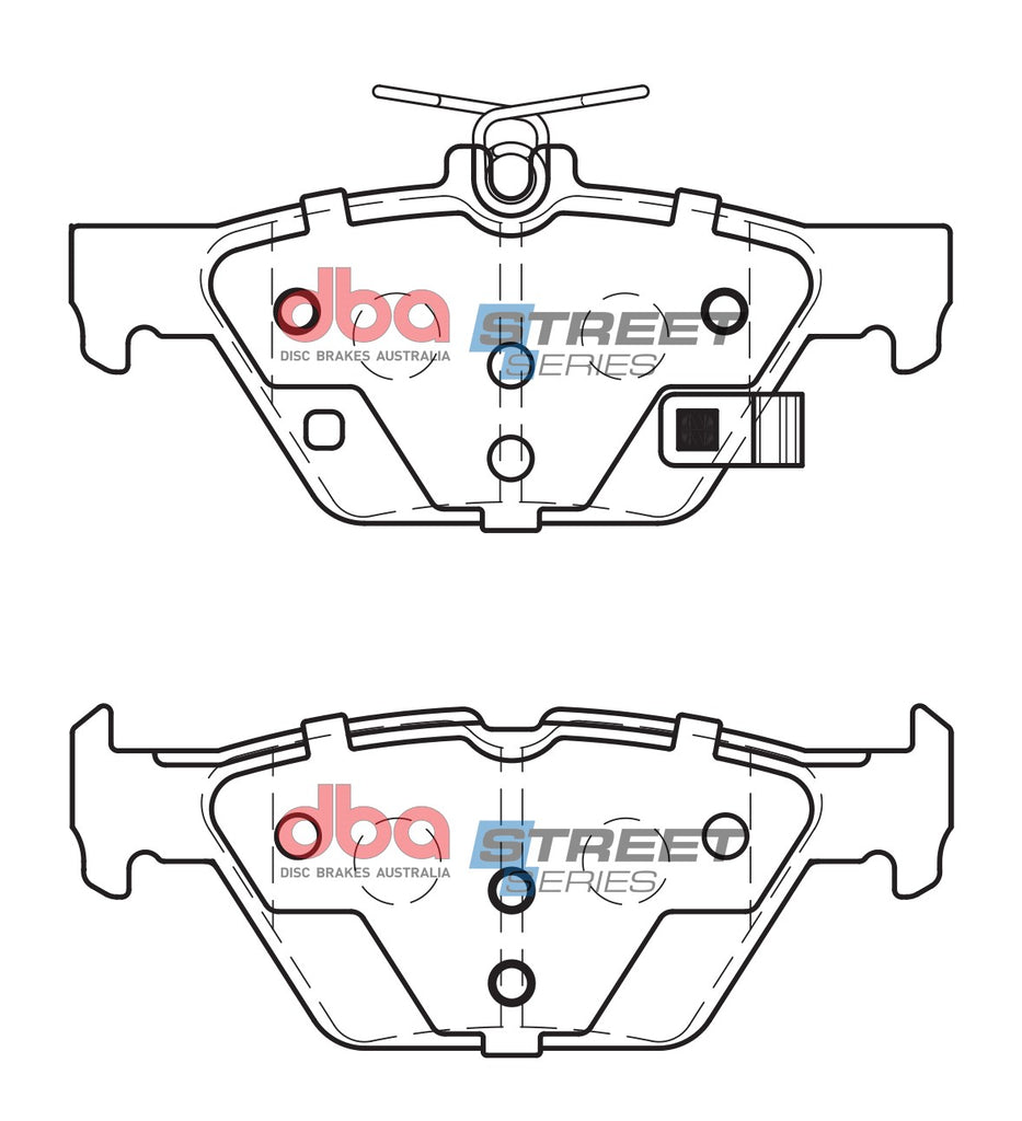 Pastiglie freni Street Series ceramico - asse posteriore - Subaru Forester 2019 / Subaru Impreza 2018 / Subaru Levorg VM 2015-2021 / Subaru Outback 2015 / Subaru XV 2017-2019