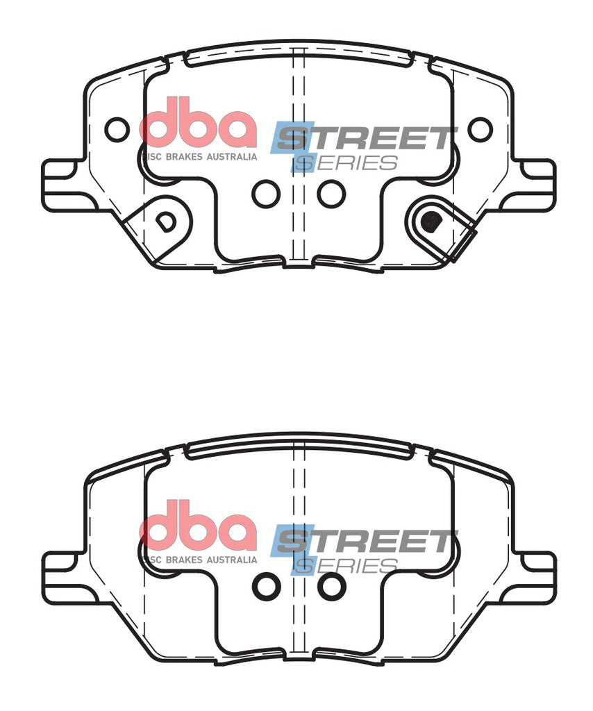 Pastiglie freni Street Series ceramico - asse anteriore - Fiat 500X 2014-2019 / Jeep Compass (MP) 2018 / Jeep Renegade 2014-2018