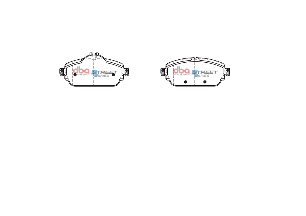Pastiglie freni Street Series ceramico - asse anteriore - Mercedes-Benz C-Class (W205) C160 2014 / Mercedes-Benz C-Class (W205) C180 2014 / Mercedes-Benz C-Class (W205) C180 TD 2014 (+35 modelli)