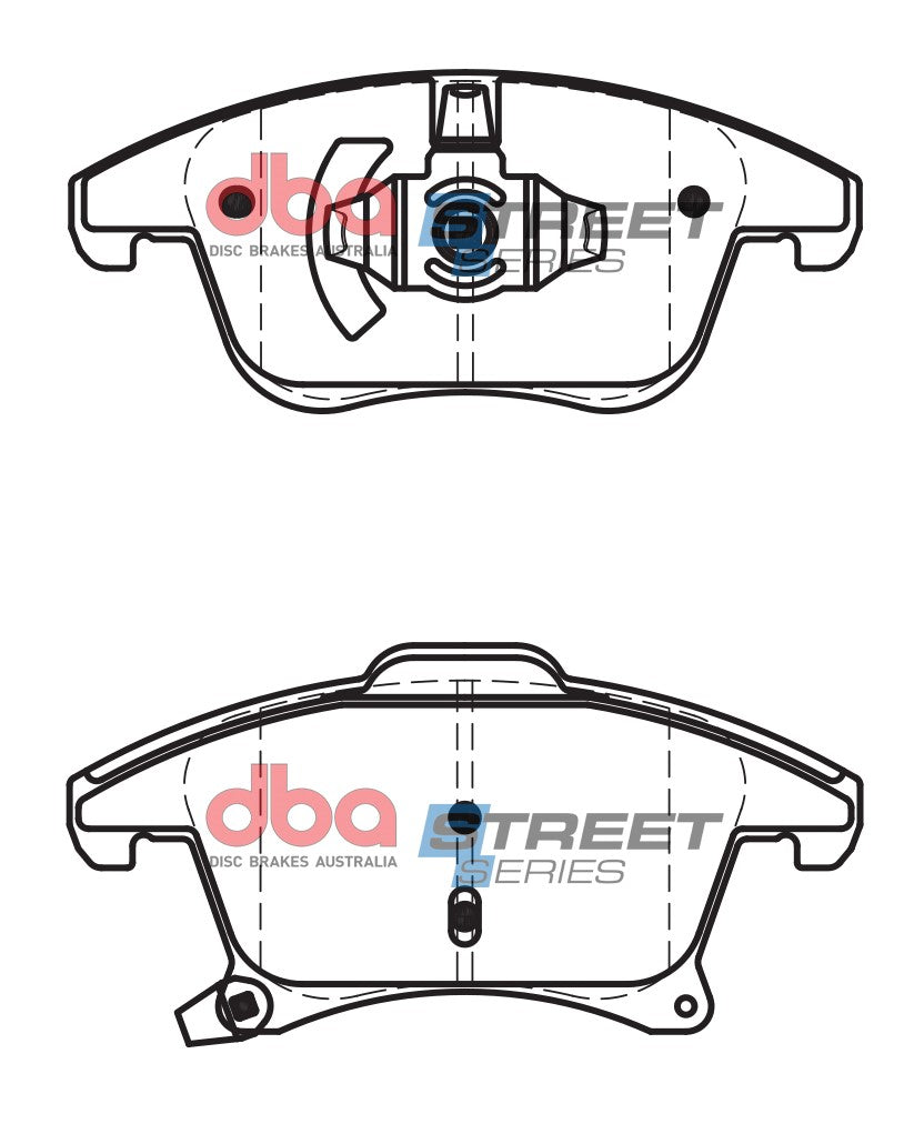Pastiglie freni Street Series ceramico - asse anteriore - Ford Galaxy (Mk3) 2015 / Ford Mondeo Station Wagon (Mk5) 2014-2015 / Ford Mondeo Berlina 2 volumi (Mk5) 2014-2015 / Ford Mondeo Saloon (Mk5) 2014 (+1 modelli)