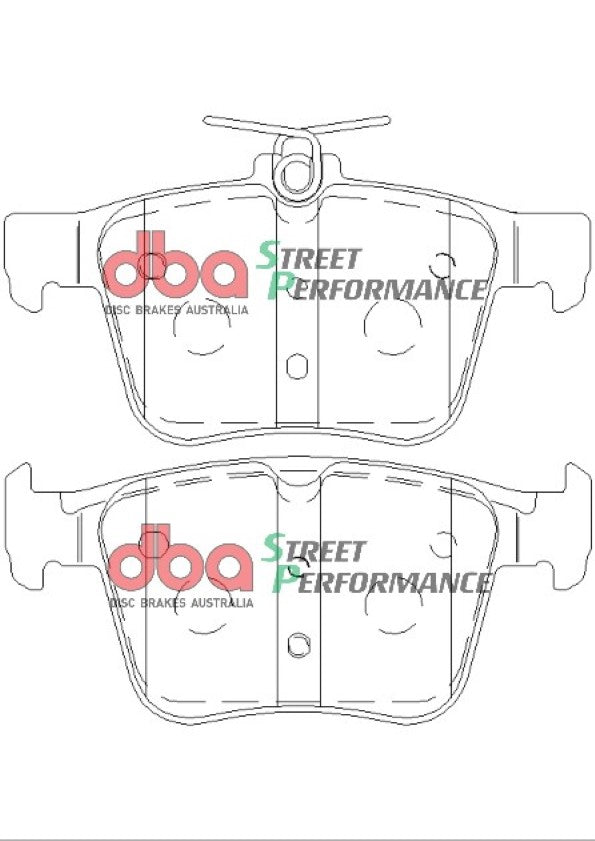 Pastiglie freni Street Performance - asse posteriore - Audi S3 8V 2013-2020 / Audi TTS quattro 8S 2014-2015 / Cupra Ateca 2023 / Seat Leon (5F) 2017-2020 / Volkswagen Golf (Mk7) 2013-2019 (+2 modelli)