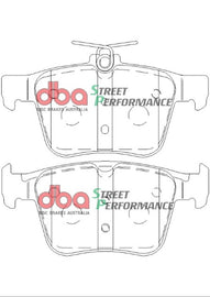 Pastiglie freni Street Performance - asse posteriore - Audi S3 8V 2013-2020 / Audi TTS quattro 8S 2014-2015 / Cupra Ateca 2023 / Seat Leon (5F) 2017-2020 / Volkswagen Golf (Mk7) 2013-2019 (+2 modelli)