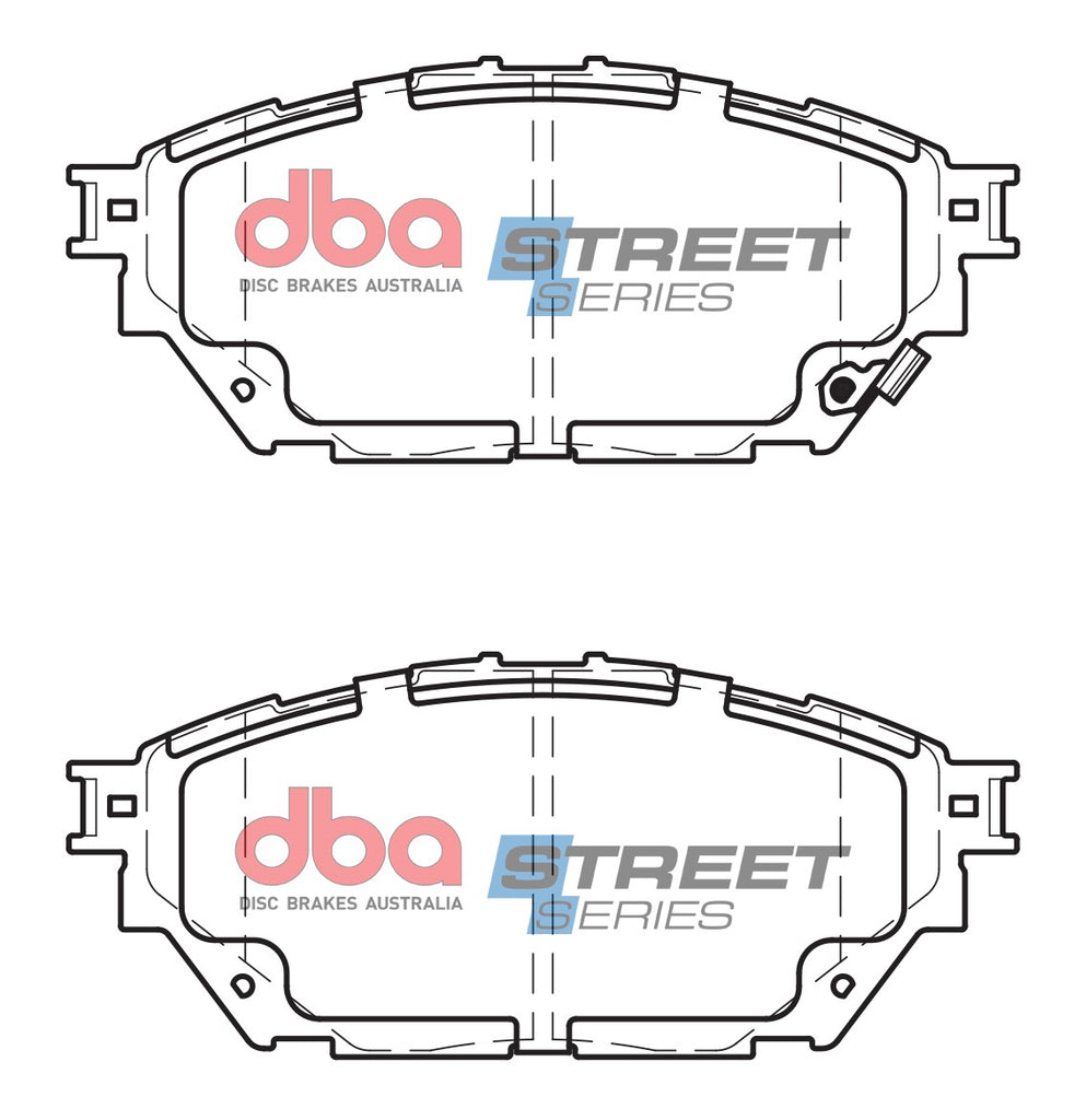 Pastiglie freni Street Series Semi metallic - pastiglia 18.7 mm - asse anteriore - DB2423SS