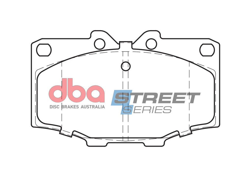 Pastiglie freni Street Series ceramico - asse anteriore - Toyota Hi-Lux LN65 1984-1988 / Toyota Hi-Lux RN46 1979-1984 / Toyota Hi-Lux YN65 1984-1986 / Toyota Hi-Lux YN67 1986-1988 (+5 modelli)