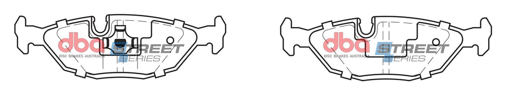 Pastiglie freni Street Series ceramico - asse posteriore - BMW Serie 3 (E30) 316 1982-1993 / BMW Serie 3 (E30) 318 1982-1993 / BMW Serie 3 (E30) 320 1982-1993 / BMW Serie 3 (E30) 323 1982-1985 (+19 modelli)