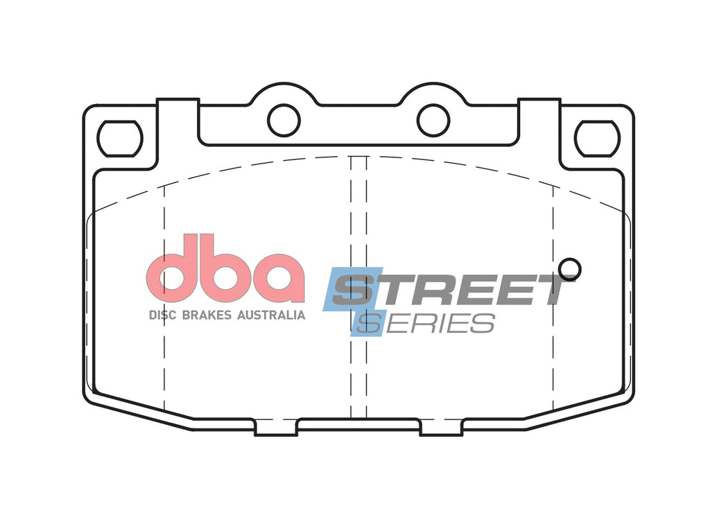 Pastiglie freni Street Series ceramico - asse anteriore - Mazda RX7 1986-1991 / Mazda RX7 FC 1989-1993 / Mazda RX7 FD1 1991-1997 / Mazda RX7 FD3 1991-2002