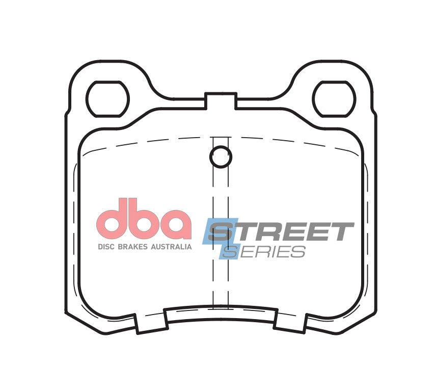 Pastiglie freni Street Series ceramico - asse posteriore - Mercedes-Benz 190 (W201) 1984-1993 / Mercedes-Benz C-Class (W202) C180 1993-1996 / Mercedes-Benz C-Class (W202) C200 1994-1996 (+31 modelli)