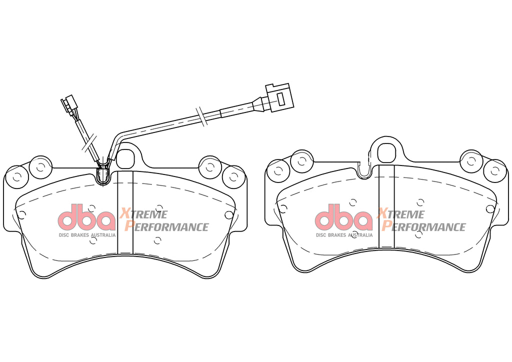 Pastiglie freni Xtreme Performance - asse anteriore - Audi Q7 4L 2006-2015 / Porsche Cayenne (9PA) 2003-2010 / Volkswagen Touareg (1st Gen) 2002-2010