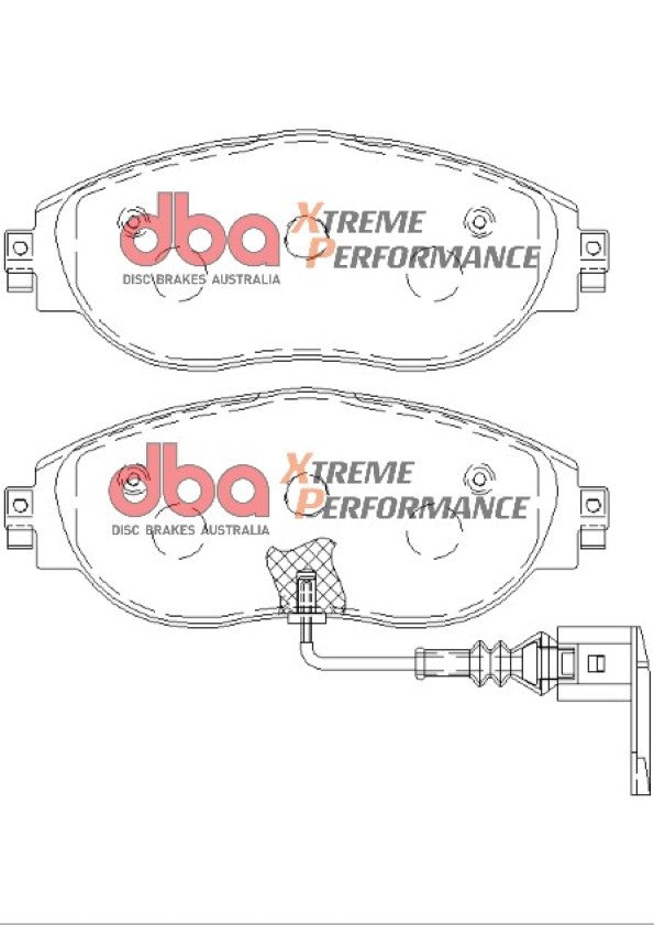 Pastiglie freni Xtreme Performance - asse anteriore - Audi A3 8Y 2020 / Audi A3 quattro 8Y 2020-2023 / Audi Q3 quattro F3 2018 / Audi S3 8V 2013-2020 / Audi S3 8Y 2020 / Audi TT 8S 2014 (+28 modelli)