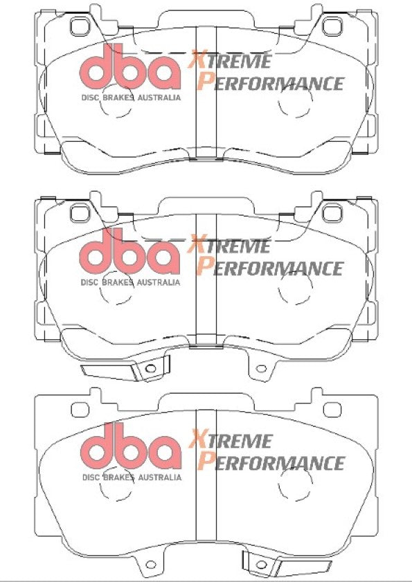 Kit dischi e pastiglie Xtreme Performance T3 scanalato - Ford Mustang (6th Generation) 2015-2024 - DBA42164S-9011XP