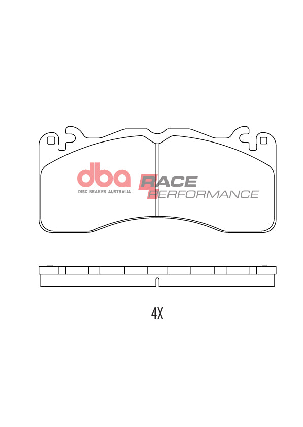 Pastiglie freni Race Performance - pastiglia 15,6 mm - asse anteriore - Ford Mustang (6th Generation) 2015-2024