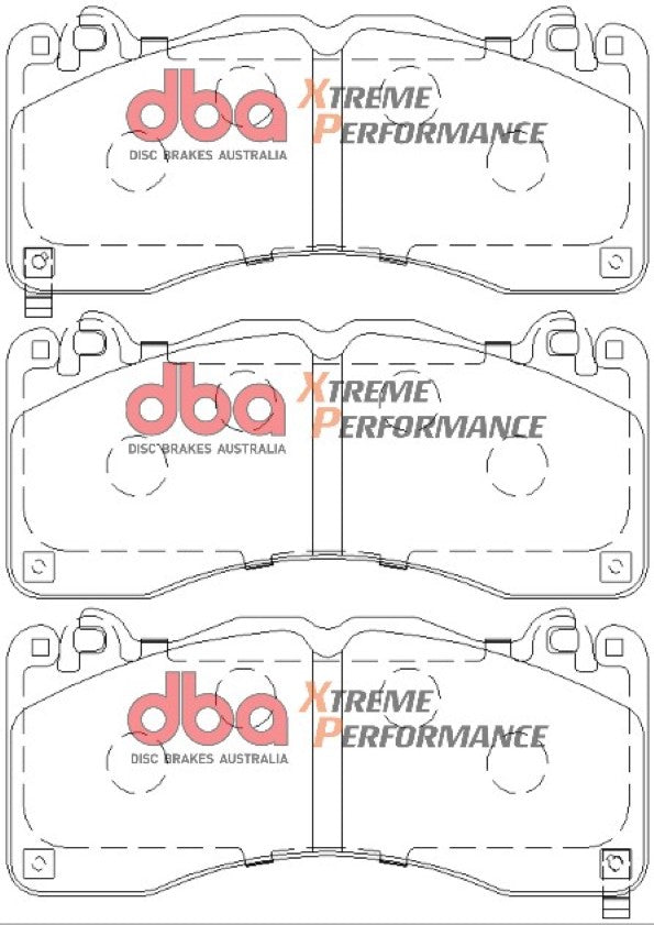 Pastiglie freni Xtreme Performance - pastiglia 15.5 mm - asse anteriore - Ford Mustang (6th Generation) 2015-2024