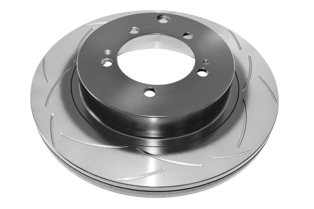 Kit dischi e pastiglie Street Performance T2 scanalato - Mitsubishi Lancer Evo 5 1997-1999 / Mitsubishi Lancer Evo 6 1998-2001 / Mitsubishi Lancer Evo 7 2000-2003 / Mitsubishi Lancer Evo 8 2002-2005 (+1 modelli) - DBA419S-1521SP