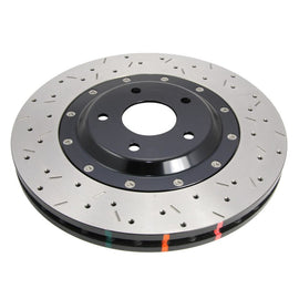 Disco freno 5000 Series forato incrociato e scanalato a 2 pezzi campana nera - Subaru BRZ 2012-2022 / Subaru Forester 2003-2018 / Subaru Forester SG5 2002-2008 / Subaru Impreza 1998-2012 / Subaru Impreza GB270 2007-2008 (+11 modelli)