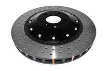 Carica l'immagine nel visualizzatore di Gallery, Disco freno 5000 Series forato incrociato e a fossette campana nera - Audi S6 C6 2006-2011