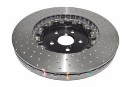 Disco freno 5000 Series forato incrociato e a fossette campana nera - Lexus GS-F 2016-2019 / Lexus RC-F 2015-2021