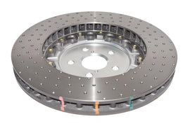 Disco freno 5000 Series forato incrociato e a fossette campana argento - Lexus GS-F 2016-2019 / Lexus RC-F 2015-2021