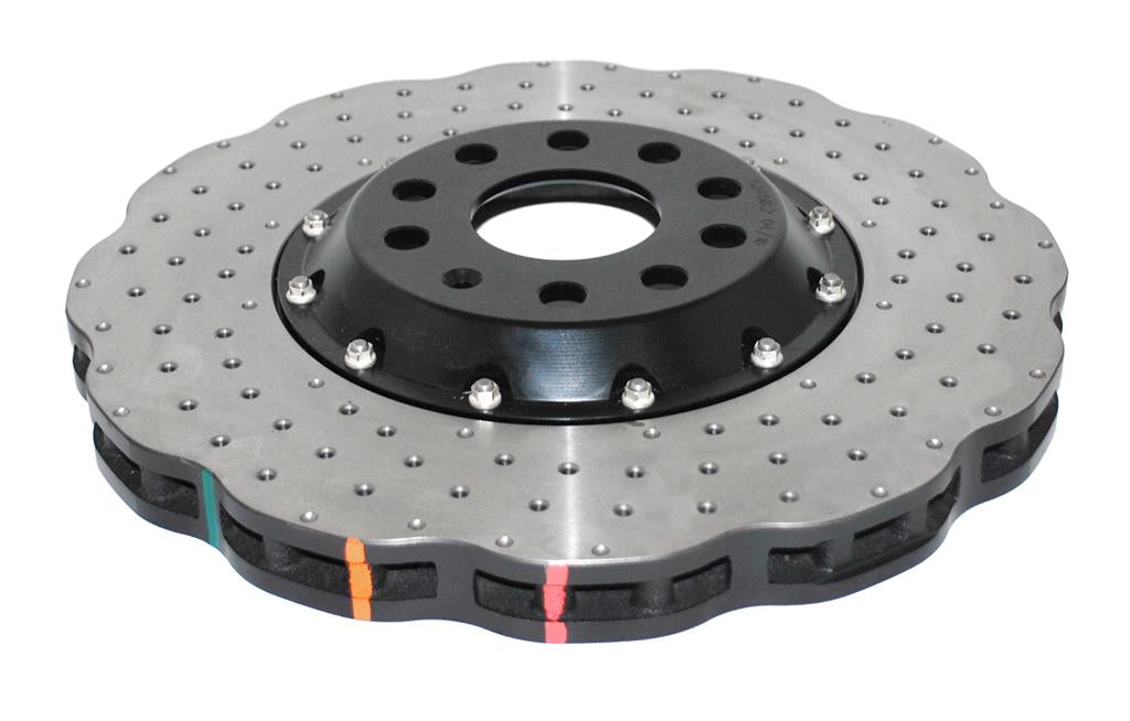 Disco freno 5000 Series forato incrociato e a fossette campana nera - Audi A3 quattro 8P 2003-2009 / Audi S3 8P 2006-2012 / Seat Leon (1P) 2006-2013 / Skoda Superb (3T) 2008-2015 / Volkswagen Eos MK1 1F 2006-2011 (+6 modelli)