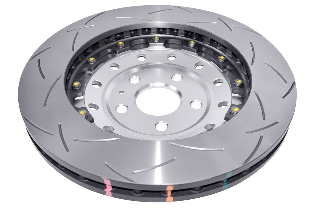 Disco freno 5000 Series T3 scanalato campana argento - Audi RS3 8V 2015-2020