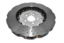 Carica l'immagine nel visualizzatore di Gallery, Disco freno 5000 Series forato incrociato e a fossette campana argento - Ø 390 mm - spessore 36 mm - Audi RS6 C7 2013-2015 / Audi RS7 4G8 2013-2016 - DBA53002WSLVXD