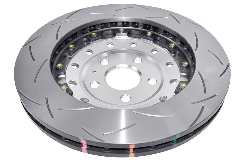 Disco freno 5000 Series T3 scanalato campana argento - Audi RS3 8V 2017-2020
