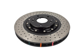 Disco freno 5000 Series forato incrociato e a fossette campana nera - Hyundai i-30 N PD 2017