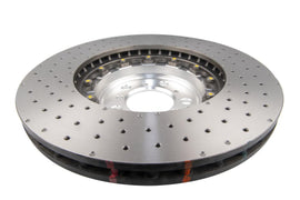Disco freno 5000 Series forato incrociato e a fossette campana argento - BMW M2 Competition F87 2018 / BMW M2 F87 2016-2018 / BMW M3 CS F80 2017-2019 / BMW M3 Competition F80 2016-2019 / BMW M3 F80 2014-2019 (+3 modelli)