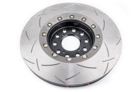 Disco freno 5000 Series T3 scanalato campana nera - Honda Civic (10th Gen) FK8 2017 / Honda Civic (9th Gen) FK2 2015-2017