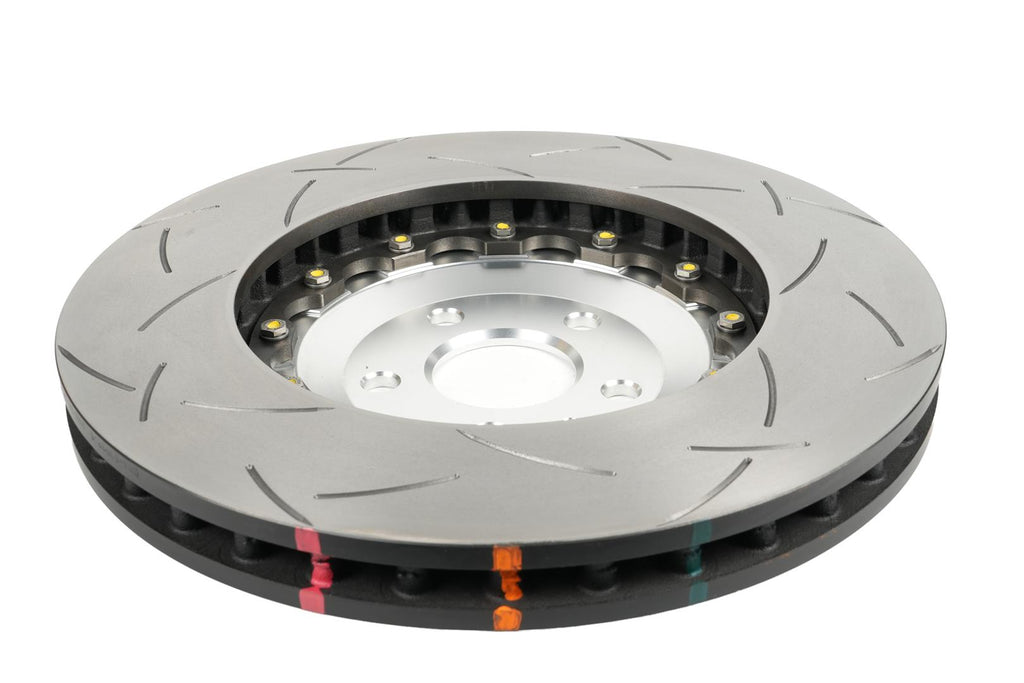 Disco freno 5000 Series T3 scanalato campana argento - Audi RS3 8Y 2021-2025 / Audi RSQ3 F3 2019 / Cupra Formentor 2022 / Cupra Terramar 2025